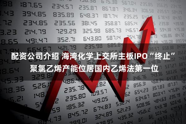 配资公司介绍 海湾化学上交所主板IPO“终止” 聚氯乙烯产能位居国内乙烯法第一位